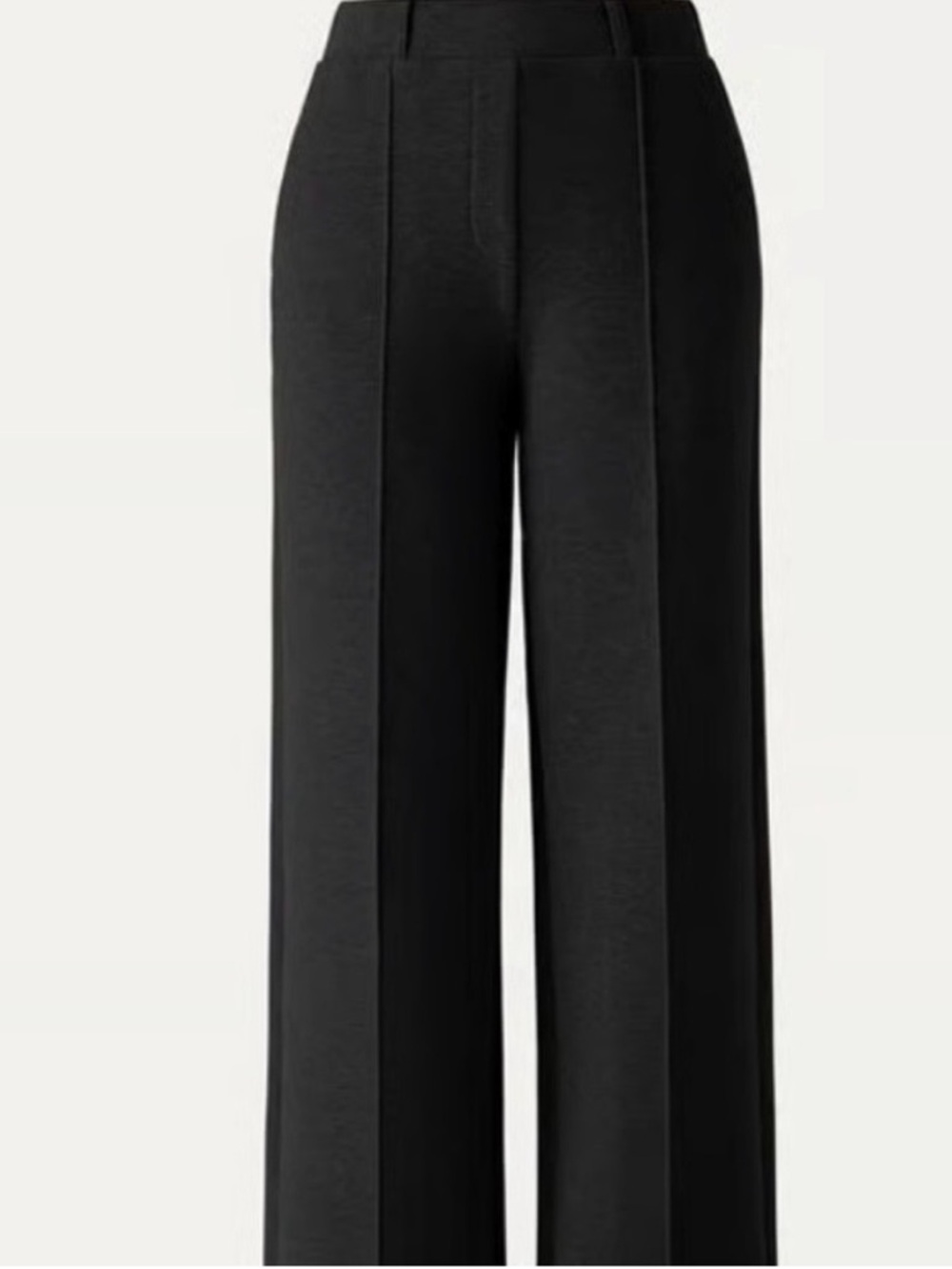 OGL Womens Black Pull On Dress Pants Size 2XL